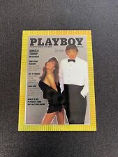 Donald Trump 1995 Playboy Chromium Cover Cards March 1990 MINT