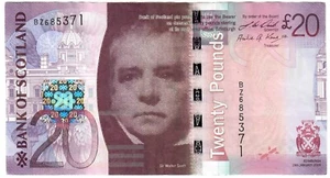 Scotland 20 Pounds 2009 VF Bank of Scotland - Picture 1 of 2