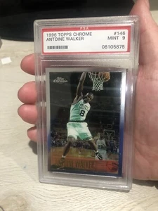 1996 Topps Chrome Antoine Walker PSA 9 Mint - Picture 1 of 2