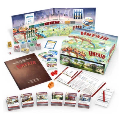 Bulb Bribe Building Amusement Park Unfair Strategy Board Game 2 to 5 Players - Image 1 of 3