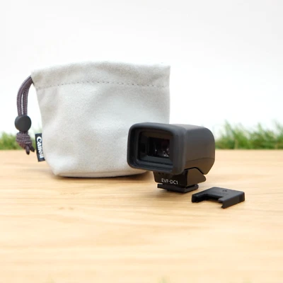 Canon EVF-DC1 Electronic Viewfinder for Canon EOS M3 W/Case Black [Mint] #1264A - Image 1 of 4