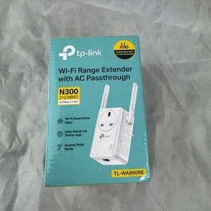TP-LINK Tl-WA860RE 300 Mbps WiFi Range Extender with AC Pass Through - Picture 1 of 9