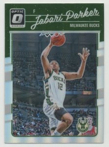 Jabari Parker 2016-17 Panini Donruss Optic Silver Holo Prizm #6 Milwaukee Bucks