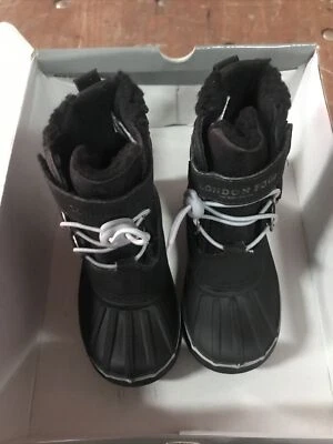 Botas de lluvia London Fog niños talla 8 botas de invierno NUEVOS DEFECTOS/SUCIAS Foto 1 de 4