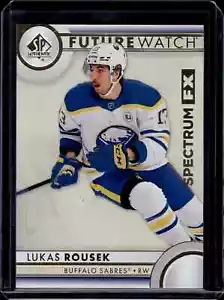 2023-24 SP Authentic Spectrum FX #S51 Lukas Rousek FW Bounty inutilizzato - Foto 1 di 1