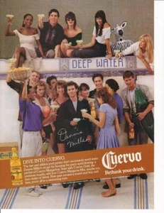 Seltener 1989 Dennis Miller Cuervo Tequila Print - Anzeige / sehr cool - Bild 1 von 1