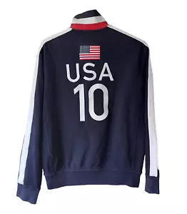 Chaqueta Polo Ralph Lauren Para Hombre Equipo Mediano EE. UU. Olímpico Vancouver 2010 Cremallera Completa - Imagen 1 de 12