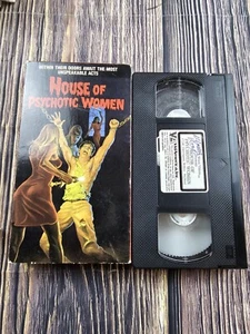 House Of Psychotic Women: 1988 VHS Cult/Horror Classic Starring Paul Naschy' - Picture 1 of 12