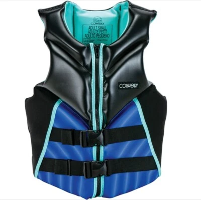 Chaleco salvavidas Connelly Concept Neo $100 nuevo con etiquetas talla XS,S,M azul/negro para mujer 2023 Foto 1 de 4