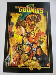 The Goonies movie poster (f)  : 11 x 17 inches - Goonies poster - Corey Feldman - Picture 1 of 3