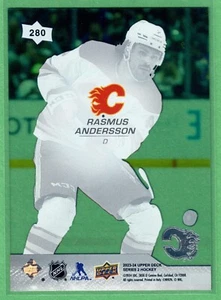 2023-24 ponte superiore serie 2 Rasmus Andersson taglio trasparente #280 fiamme SP - Foto 1 di 2