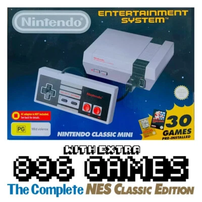 NINTENDO NES MINI CLASSIC EDITION | THE COMPLETE COLLECTION | - image 1 of 4