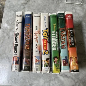 🔥🔥Brand New Disney VHS Movie LOT. Original Goodies Included. Tested. $12 Each - Picture 1 of 15