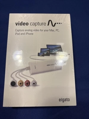 Dispositivo de captura de video analógico Elgato VCR Mac PC iPad iPhone sellado Foto 1 de 4