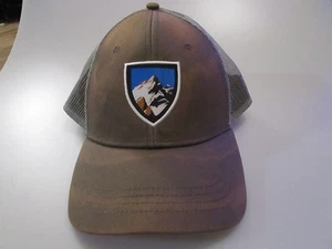 KÜHL Hat Cap Snapback Brown Camo Mesh Trucker Mountain Patch - Picture 1 of 7