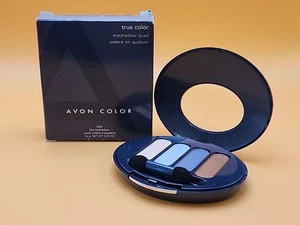 Avon True Color Ombretto Quad Fai uscire il Blues - Foto 1 di 3