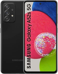 Samsung Galaxy A52S 5G 4GB RAM 128GB Black Unlocked Smartphone Pristine Conditio - Picture 1 of 5