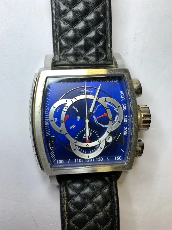 Reloj y correa azul Invicta S1 Rally 27920 Race Team Swiss Ronda Z60 FE 48mm Foto 1 de 4