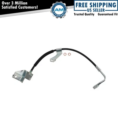 Front Left Brake Hose Fits 1997-1998 Ford Expedition 1997-2001 F-150 97-99 F-250 - Image 1 of 4