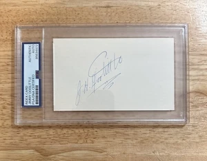 General Jimmy Doolittle PSA DNA Signed 3x5 Index Card Autograph Medal Of Honor - Picture 1 of 4