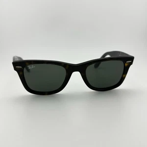 Gafas de sol Ray Ban RB2140 Wayfarer Tortoise 902 50-22 3N hechas en Italia - Imagen 1 de 15