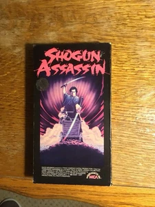 Shogun Assassin VHS Tape Lone Wolf Cub Martial Arts Film MCA 1980 - Picture 1 of 3