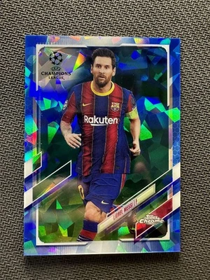 2021 Topps chrome Sapphire Lionel Messi NN22. - Image 1 of 2