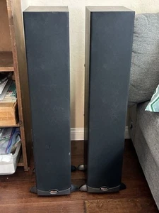 Klipsch Series RF-10 Tower Lautsprecher schwarz Heimkino Paar zwei - Bild 1 von 12