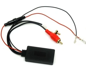 Universal Bluetooth Module AUX Receiver 2RCA Cable Adapter Car Radio Stereo - Picture 1 of 4