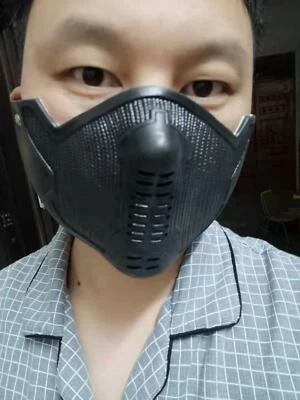 Captain America 3 Winter Soldier Buck Face Mask Cosplay Barnes Latex Mask New - Image 1 of 4