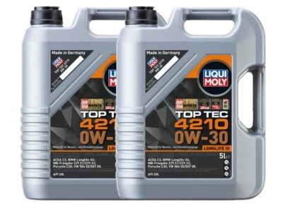 LIQUI MOLY Top Tec 4210 0W-30 VW 504.00 507.00 BMW LL-04 2x5 Liter - Bild 1 von 2