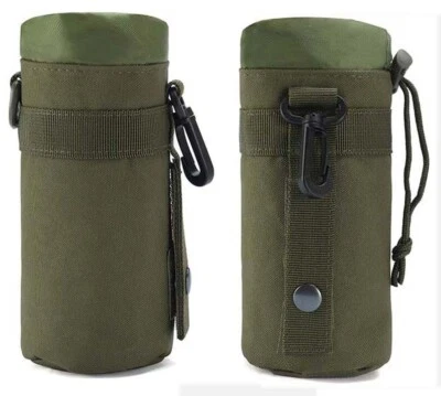 Botella de agua táctica Molle bolsa soporte bebida militar cinturón hervidor bolsa Foto 1 de 4