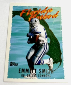 1995 Topps Florida Hot Bed Emmitt Smith Dallas Cowboys #FH8 Football Karte - Bild 1 von 8