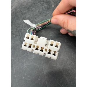 1998-1999 Mazda 626 OEM Climate Control Module Pigtail Wire Connector Wiring - Picture 1 of 8