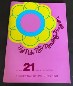 1973 unused~ Palo Alto Reading Program Book 21 Sequential steps in Reading - Picture 1 of 6