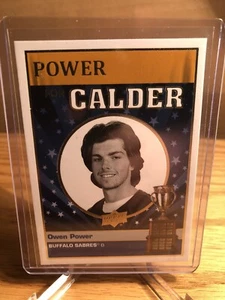 2022-23 UD Series 2 Calder Candidates Gold #CC-11 Owen Power - Buffalo Sabres - Picture 1 of 2