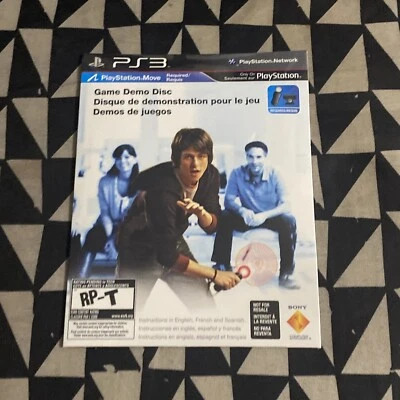 PlayStation Move Game Demo Disc PS3 PlayStation 3 Brand New - Sealed - Image 1 of 2