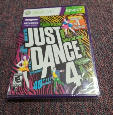 Just Dance 4 (Microsoft Xbox 360) Xbox 360 (Brand New!) Ships Immediately! - Image 1 of 4