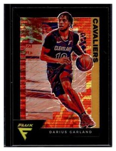 2020-21 Panini Flux Black Pulsar Prizm #32 Darius Garland Target