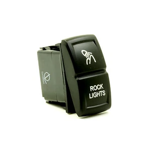 Lumision LED Rocker Switch 4x4 OFF-road laser etched - Rock Lights - Picture 1 of 9