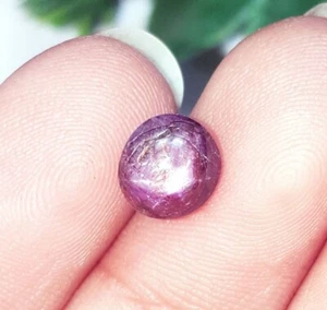 Piedra preciosa suelta 100 % natural de rubí estrella certificada de 1,75 quilates con regalo gratis - Imagen 1 de 6
