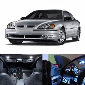 LED White Lights Interior Kit For Pontiac Pontiac Grand Am 1999-2005 (12 pcs) - Picture 1 of 1