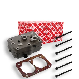 Febi Bilstein Zylinderkopf Druckluftkompressor passend für DAF XF FAR FAC FT FAS - Afbeelding 1 van 3