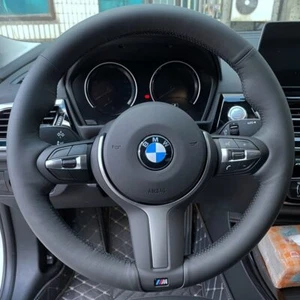 Cubierta de volante de coche personalizada para BMW F87 M2 F80 M3 F82 M4 M5 F12 F13 M6 F85 - Imagen 1 de 6