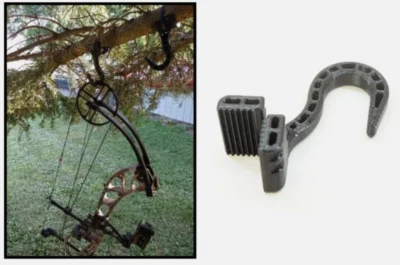 Outdoor Tree Branch Hanger for Bow, Crossbow, Lantern, Backpack, Hiking, Camping - Image 1 of 3