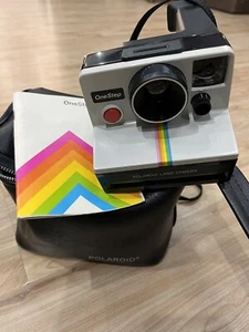 Polaroid Land Camera "One Step" Vintage - Foto 1 di 2