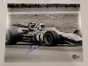 AJ FOYT Foto Firmada 8x10-4 Tiempos Indianápolis 500 Ganador-Beckett Autenticación - Imagen 1 de 4
