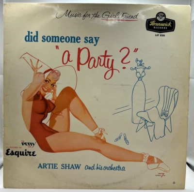 Artie Shaw And His Orchestra ‎– Did Someone Say "A Party?" LP 1957 UK Petty Girl — 第 1/4 张图片