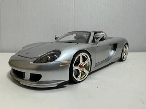 JADA DUB CITY 2005 PORSCHE CARRERA GT SILVER 1:24 DIECAST MODEL CAR NEW NO BOX - Picture 1 of 12