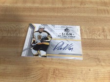 2006/07 UD SP Authentic Sign Of The Times Phil Kessel 